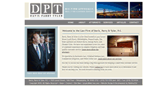 Desktop Screenshot of davisparrytyler.com